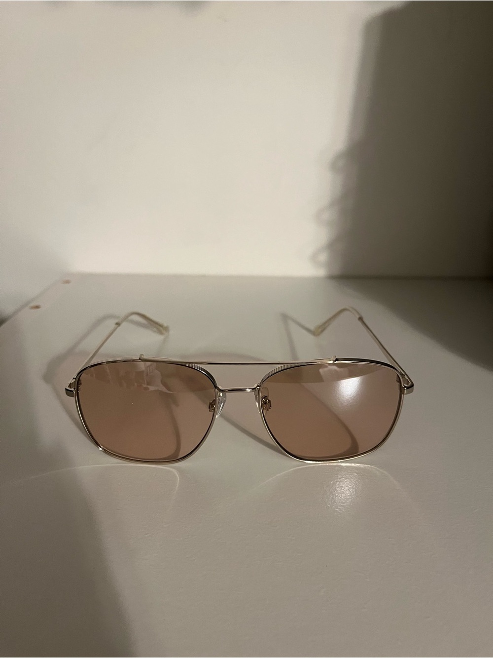 H&M Silver Frame Clear Lens Women's Sunglasses